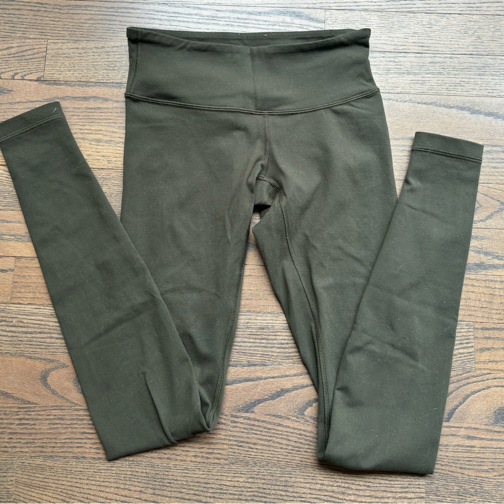 Lululemon Dark Green Leggings